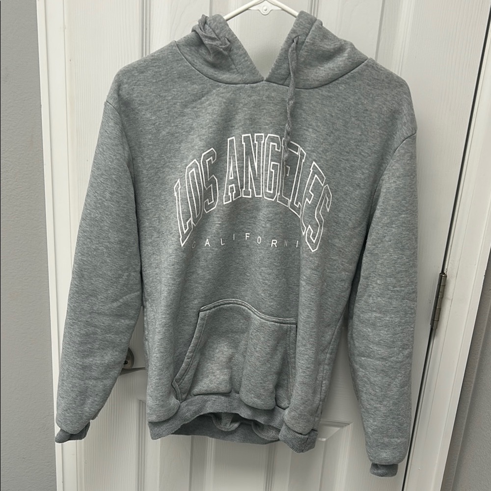 Gray Los Angeles Hoodie